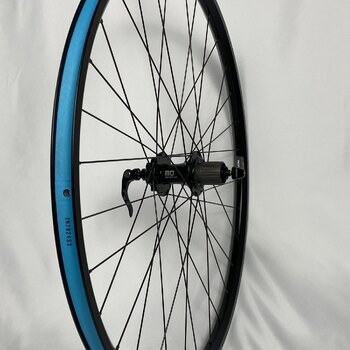 Roue arrière / 622 x 21C / Rigida - Ryde / ZAC 421 / Noir / BQ / BQ-RH30025 / Corps HG 35 mm / 135 mm / Disque (6 trous) / VTT - Tour