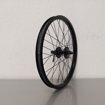 Front wheel / 406X25C / Rigida - Ryde / Andra 40 / Black / Shimano / HB-M475 Deore / / 100 MM / Disc (6 bolt) / Cargo