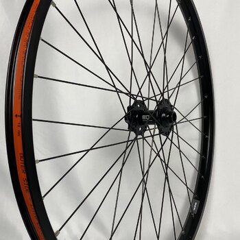 Voorwiel / 622X25C / Rigida - Ryde / Andra 40 / Zwart / BQ / BQ-FH30503 /  / 110 MM / Disc (6 bout) / E-Bike