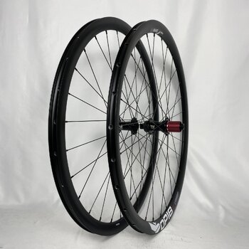 Wheelset / 622X18C / Rigida - Ryde / DP18 Speed ​​Disc / Black / Novatec / D792SB-CL/A-A4A-X12 / HG Body 36.85 MM / 142 MM / Disc (Centerlock) / Race