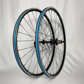 Wheelset / 622X18C / Rigida - Ryde / Edge R 25 R / Black / BQ / BQ-RH30003 / HG Body 36.85 MM / 130 MM / Rim brake / Race